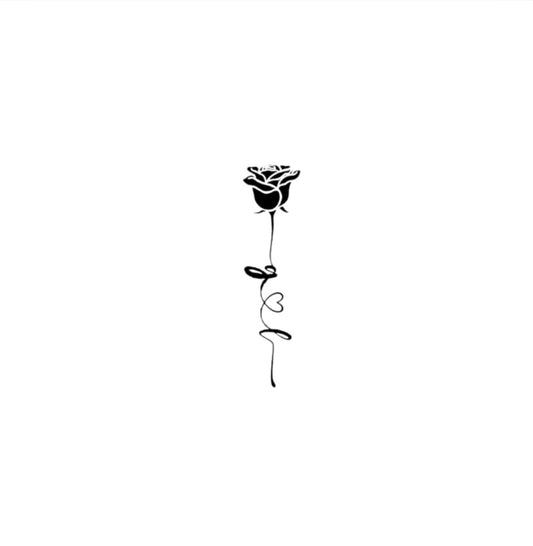 Autocollants Rose Glarys